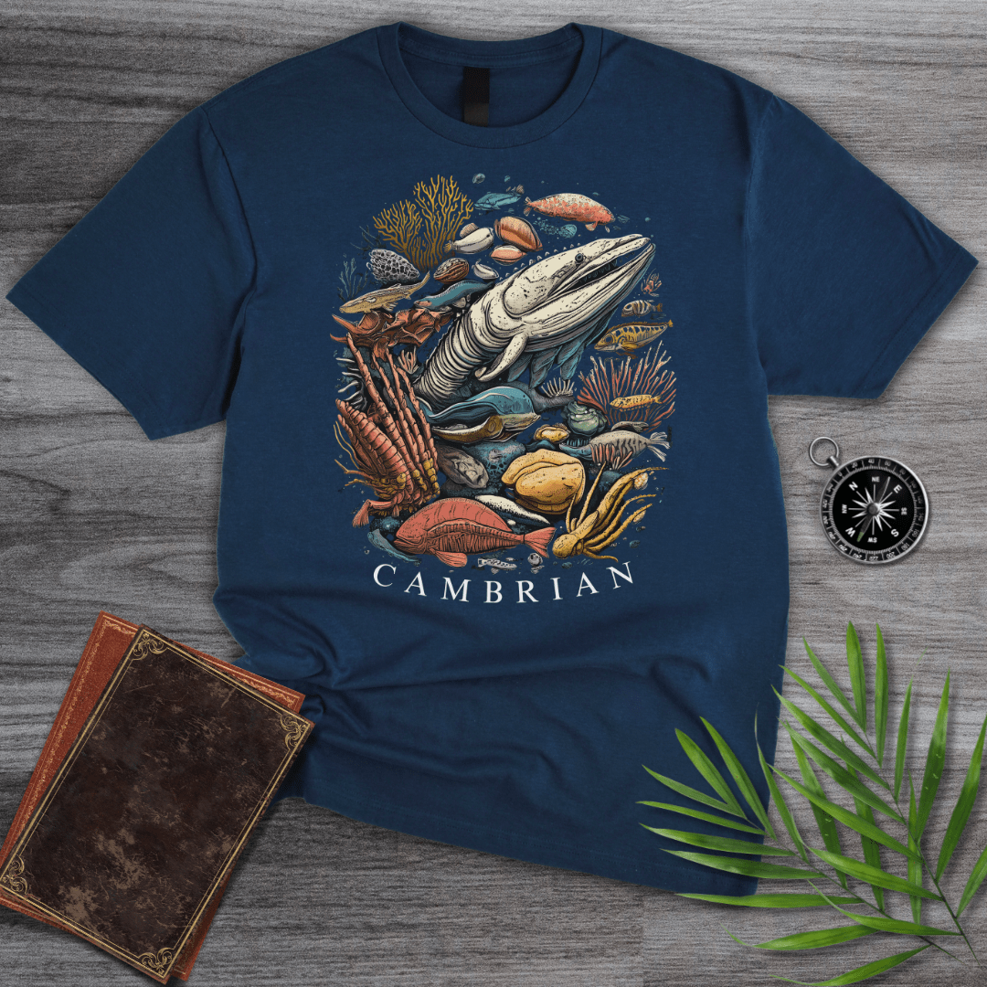 T-Shirt Navy / S Cambrian Environment & Species T-Shirt