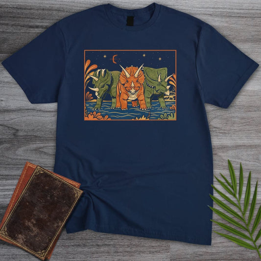 T-Shirt Navy / S Ceratopsian Dream T-Shirt