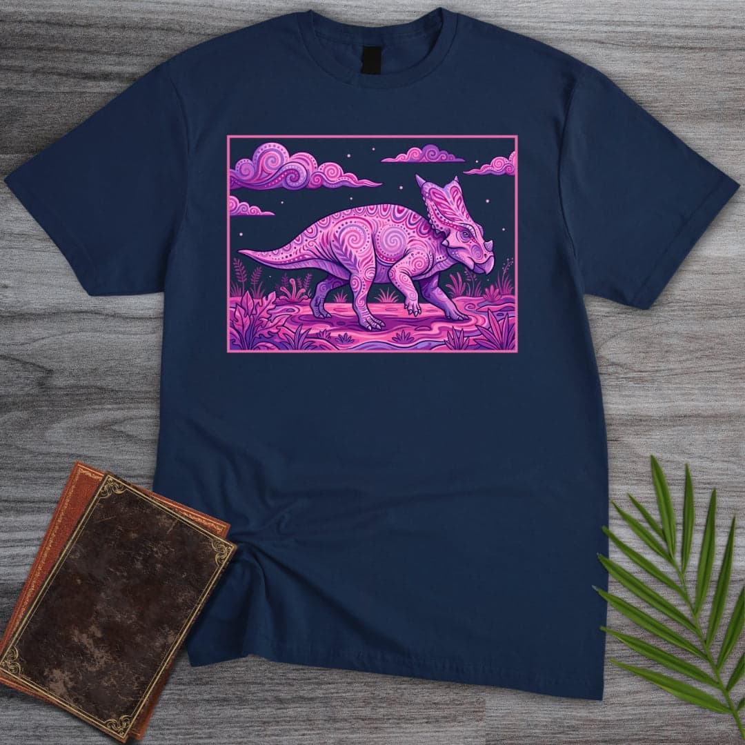 T-Shirt Navy / S Chasmosaurus Dream T-Shirt
