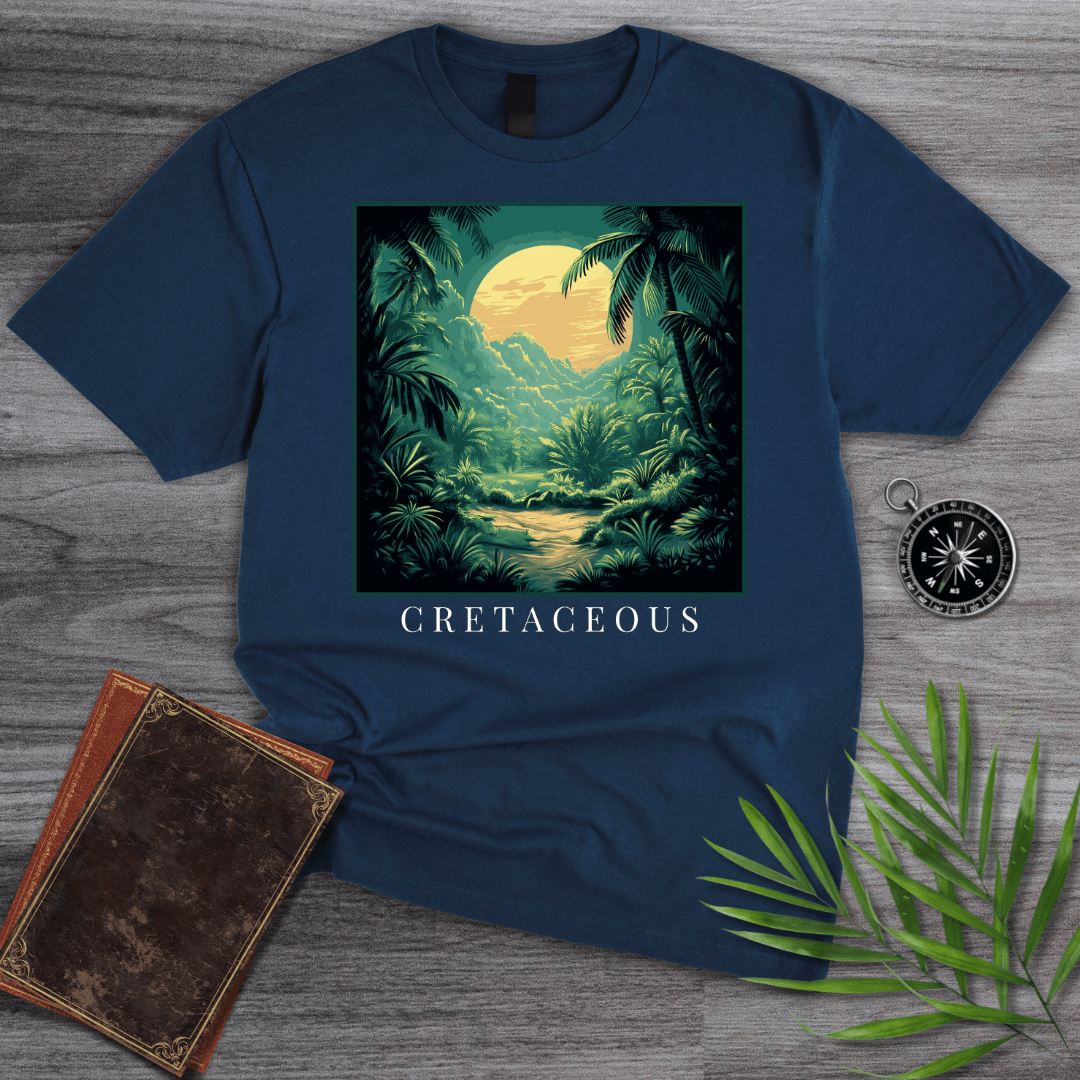 T-Shirt Navy / S Cretaceous Environment at Dawn T-Shirt