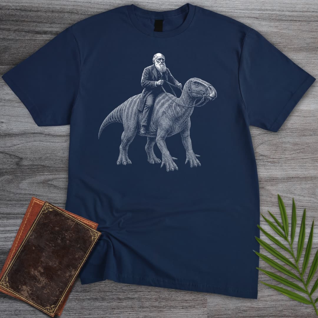 T-Shirt Navy / S Darwinian Evolution Rider T-Shirt