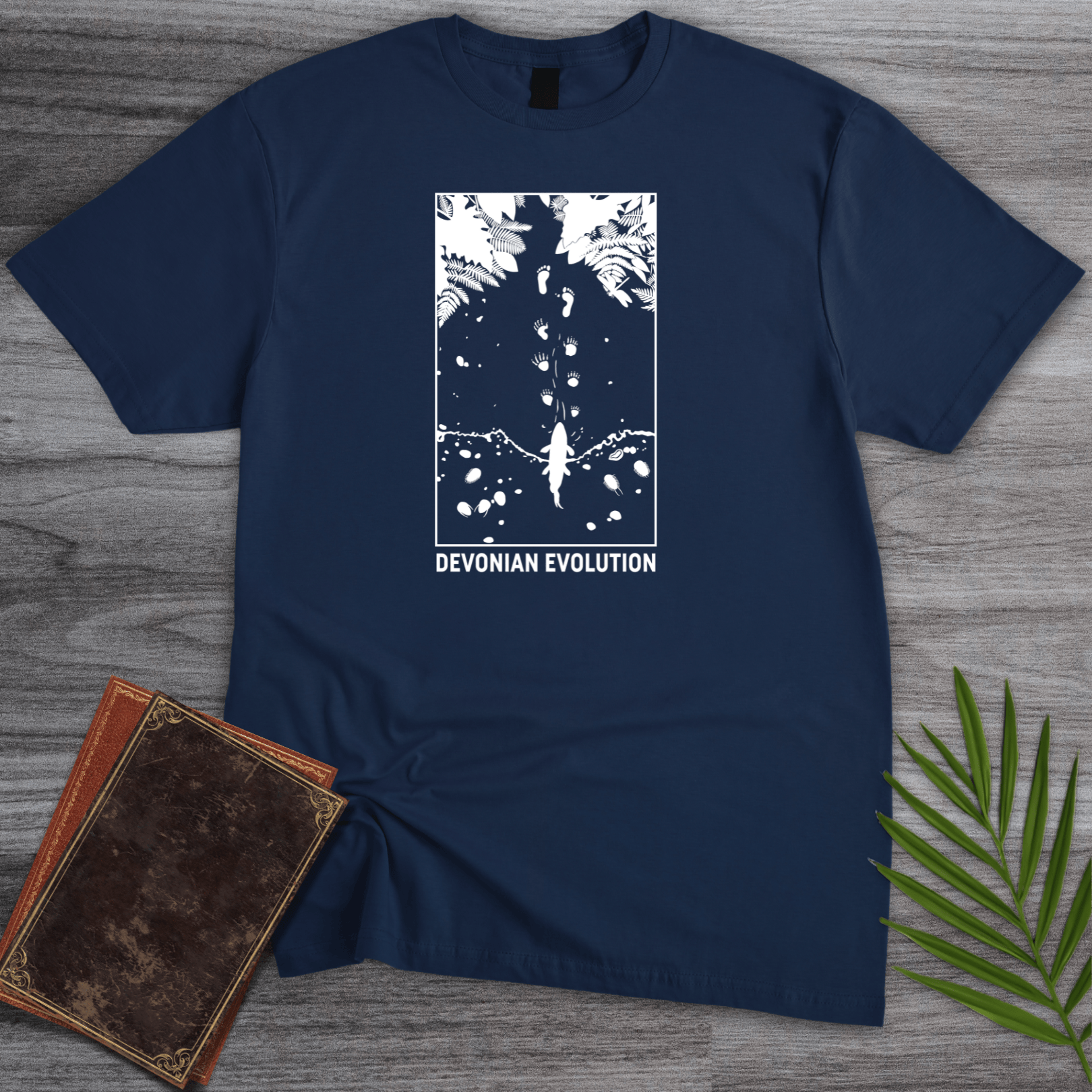 T-Shirt Navy / S Devonian Evolution T-Shirt
