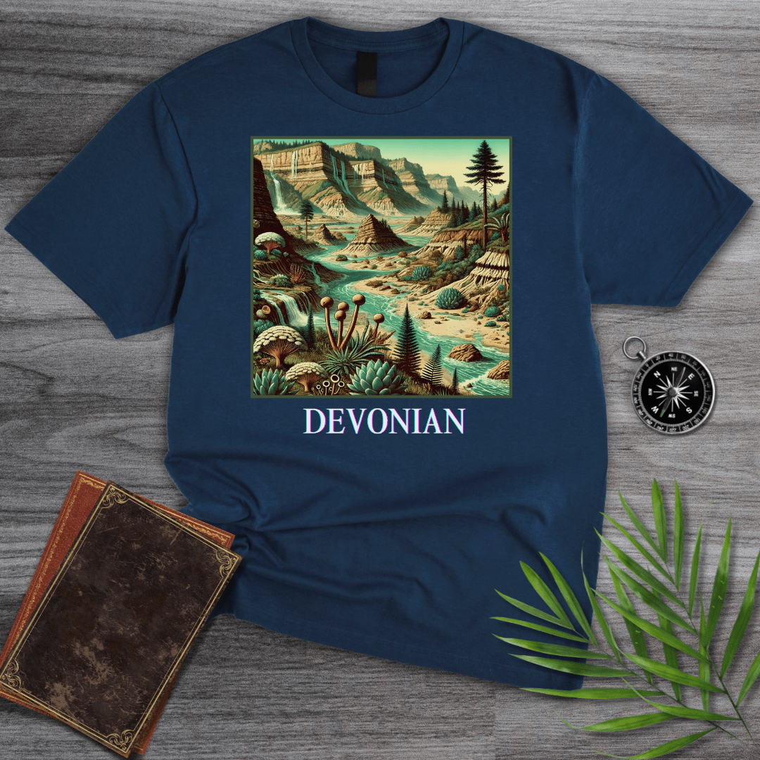 T-Shirt Navy / S Devonian Geologic Environment T-Shirt