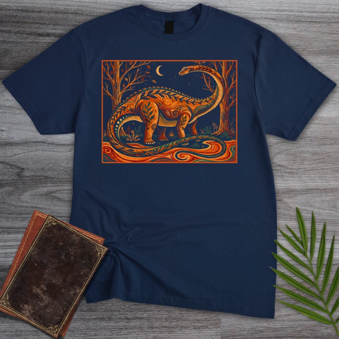 T-Shirt Navy / S Diplodocus Dream T-Shirt