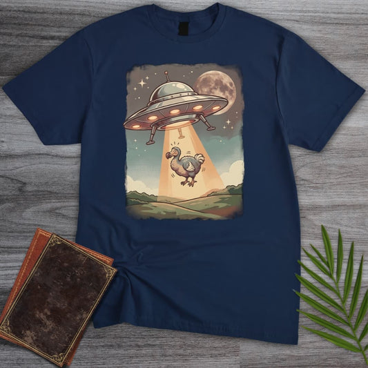 T-Shirt Navy / S Dodo UFO Abduction T-Shirt