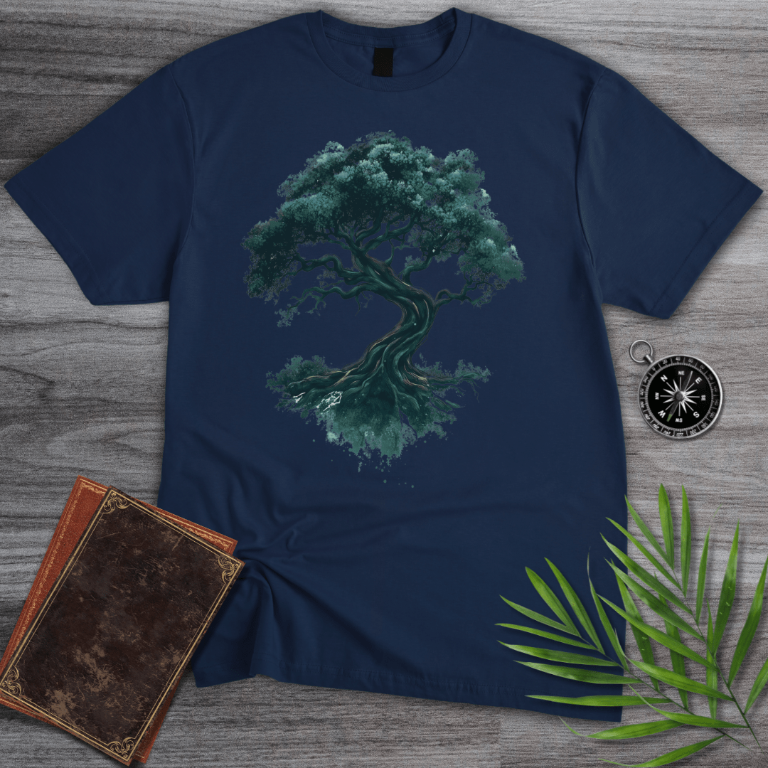 T-Shirt Navy / S Elder Tree Graphic T-Shirt