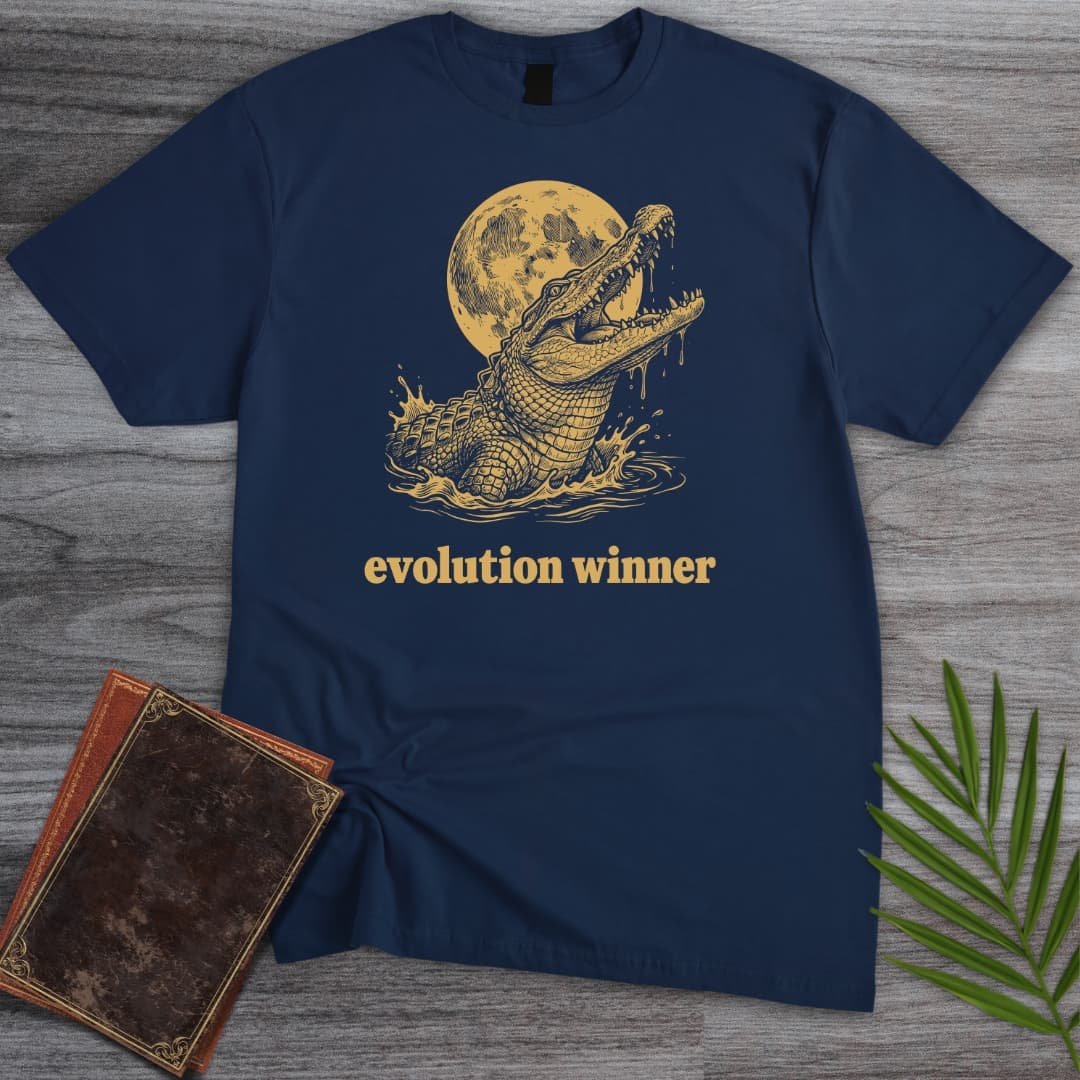 T-Shirt Navy / S Evolution Winner Gator T-Shirt