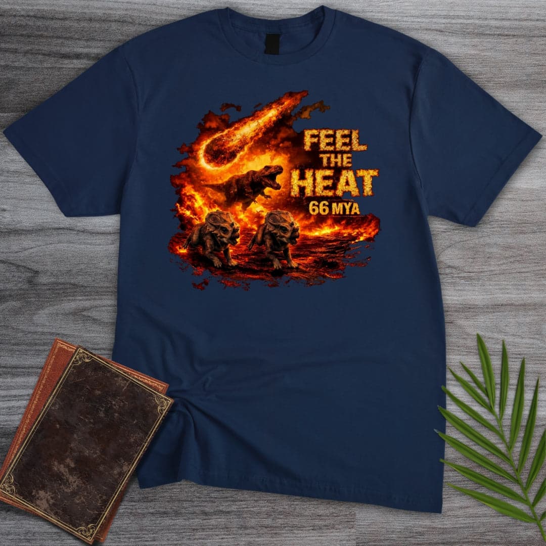 T-Shirt Navy / S Feel The Meteor Heat T-Shirt