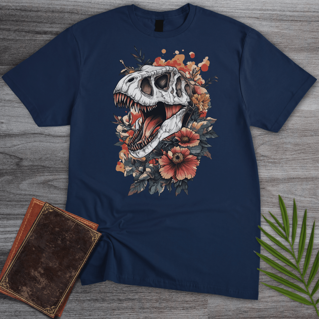 T-Shirt Navy / S Floral Fossil Fury T-Shirt