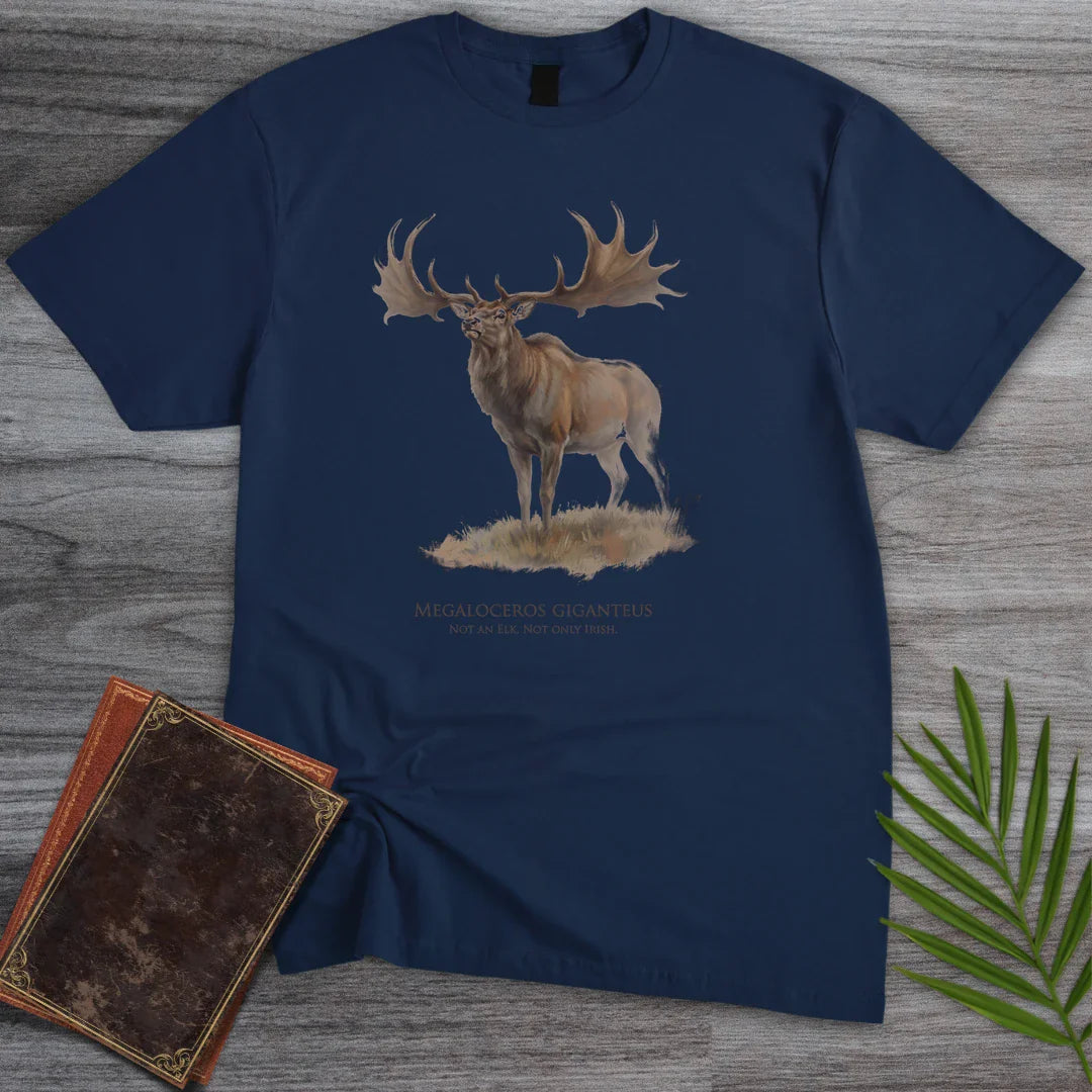 T-Shirt Navy / S Fog Walker Megaloceros T-Shirt