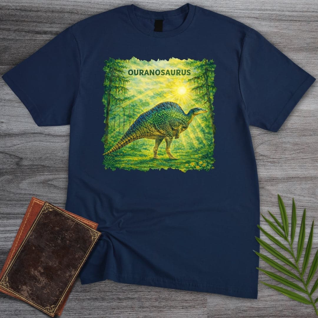 T-Shirt Navy / S Forested Ouranosaurus T-Shirt