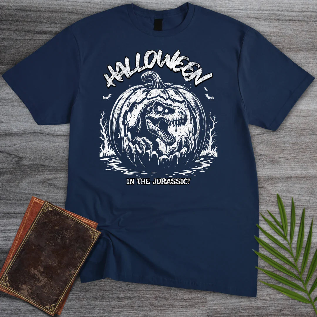 T-Shirt Navy / S Halloween in the Jurassic T-Shirt
