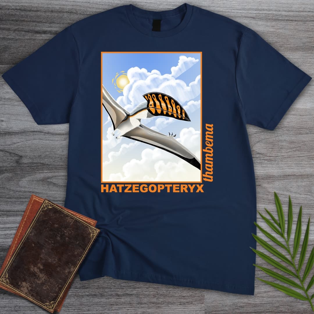 T-Shirt Navy / S Hatzegopteryx - Solar Sovereign Sky T-Shirt