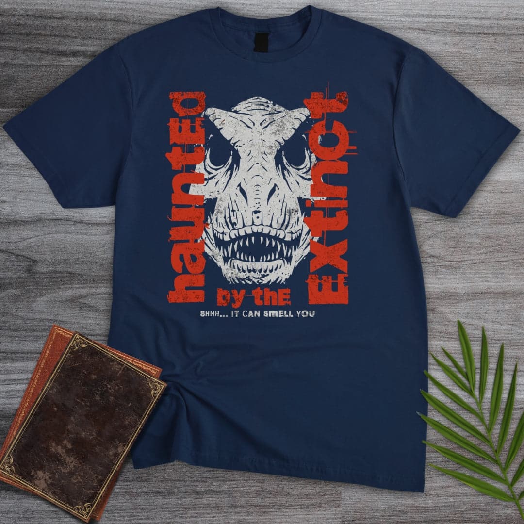 T-Shirt Navy / S Haunted By The Extinct T-Shirt