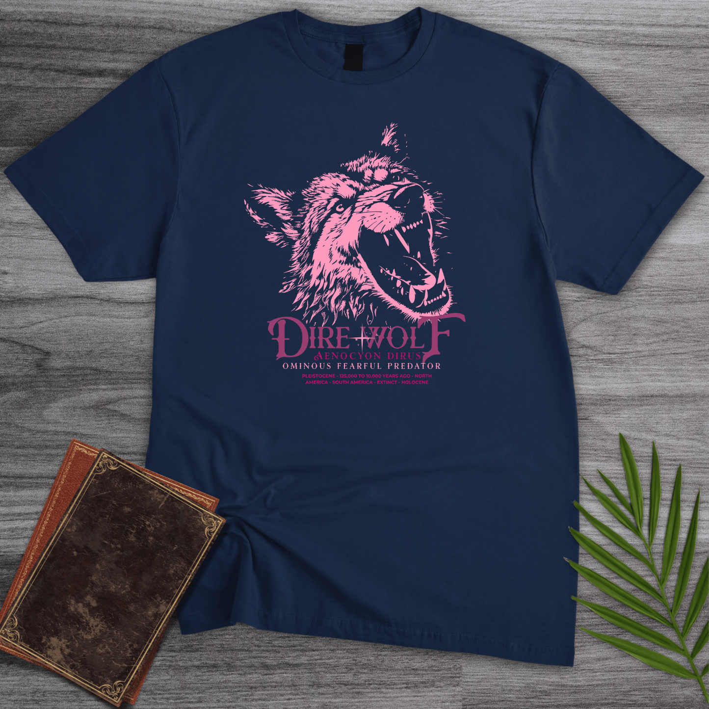 T-Shirt Navy / S Hell Dire Wolf T-Shirt