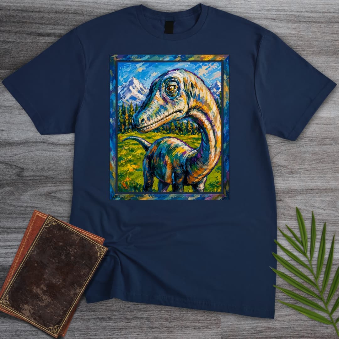 T-Shirt Navy / S Impressionist Longneck T-Shirt