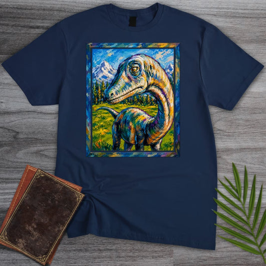 T-Shirt Navy / S Impressionist Longneck T-Shirt