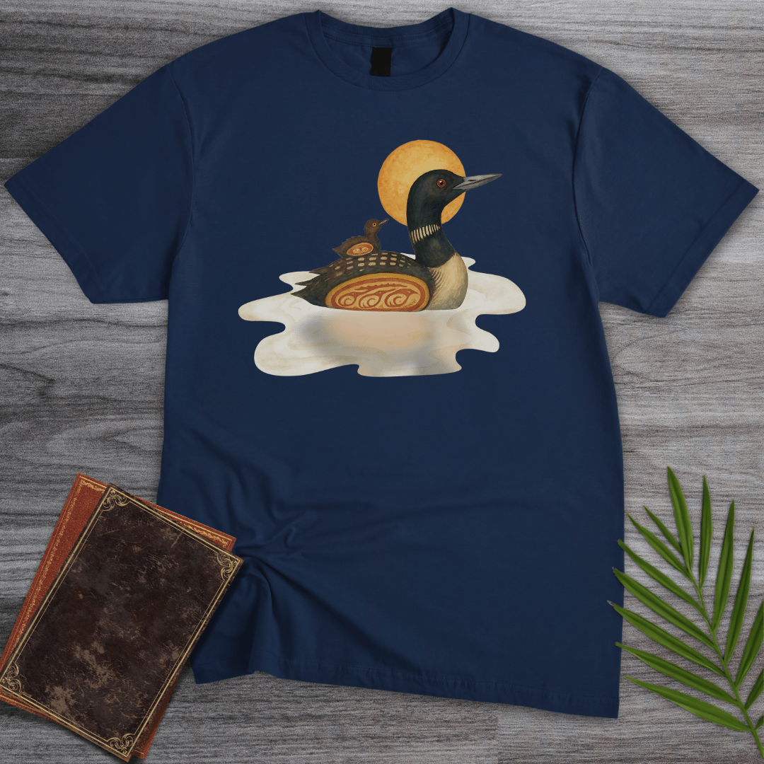 T-Shirt Navy / S Indigenous Loon Wisdom T-Shirt