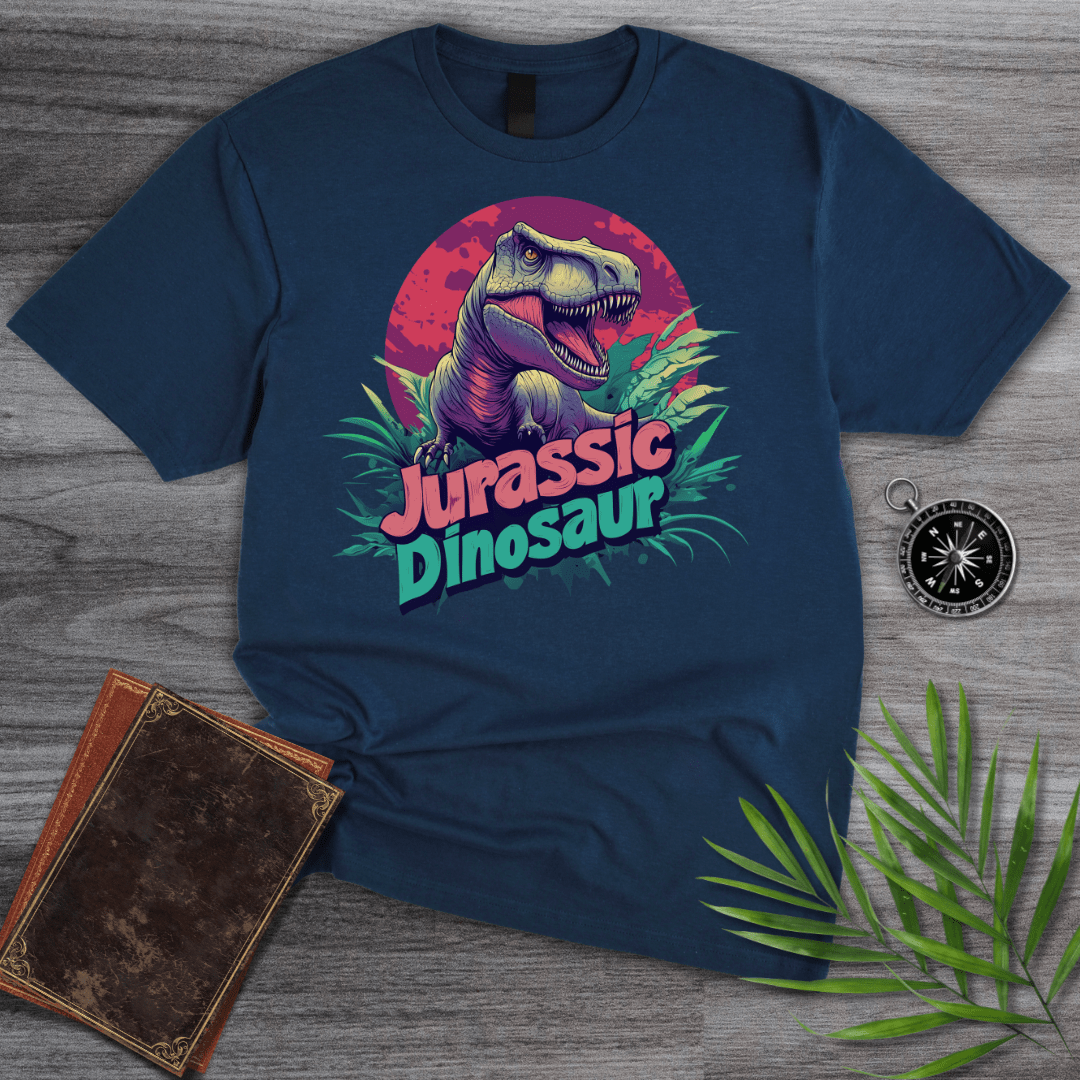 T-Shirt Navy / S Jurassic Tyrannosaurus Rex Dinosaur T-Shirt