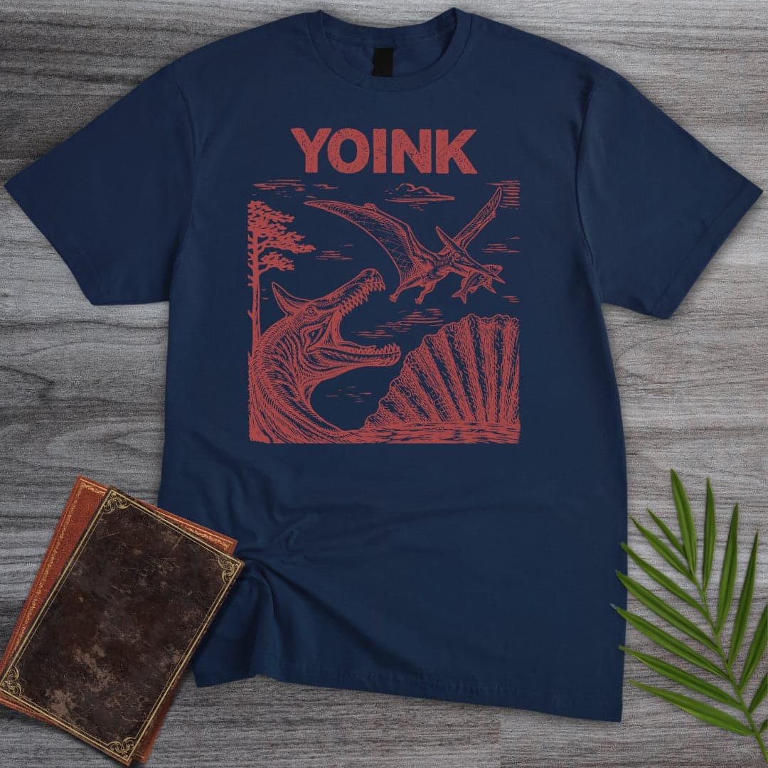 T-Shirt Navy / S Late Jurassic Yoink T-Shirt