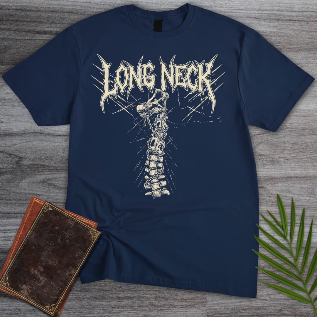 T-Shirt Navy / S Metal Brachiosaurus & Chains T-Shirt