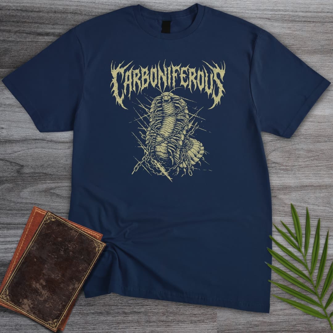 T-Shirt Navy / S Metal Carboniferous and Chains T-Shirt