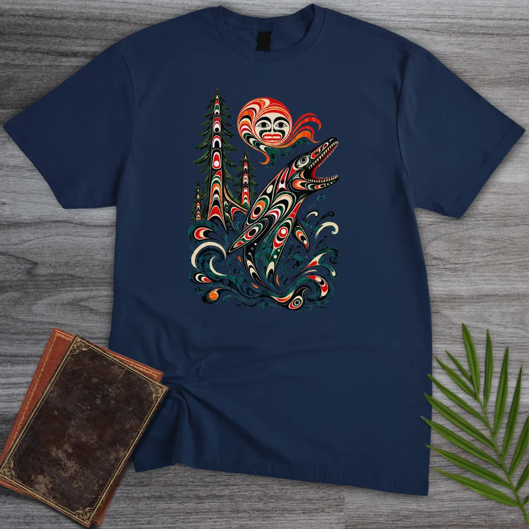 T-Shirt Navy / S Mosasaurus Reverie T-Shirt