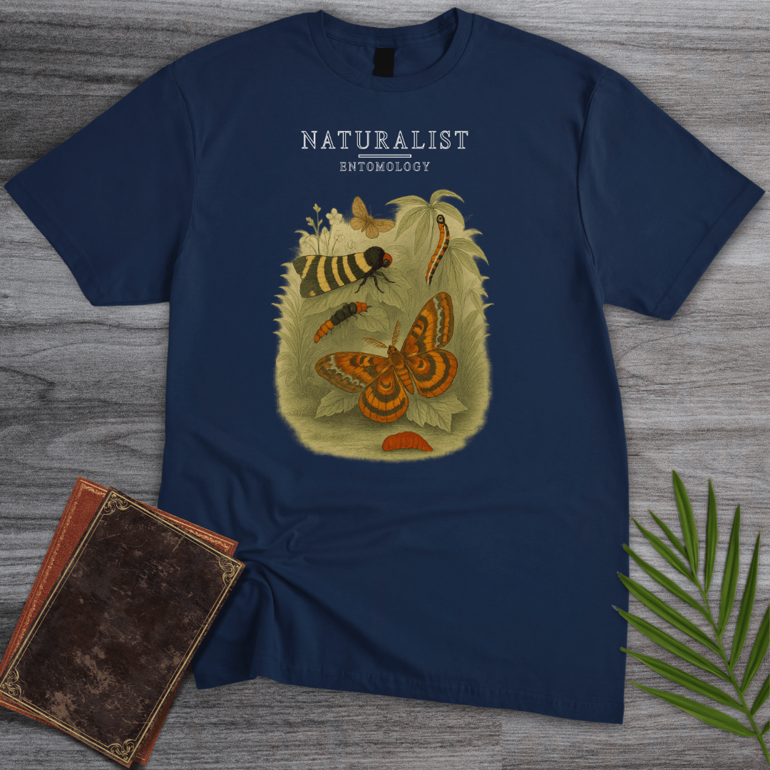 T-Shirt Navy / S Natural Elements of Entomology T-Shirt