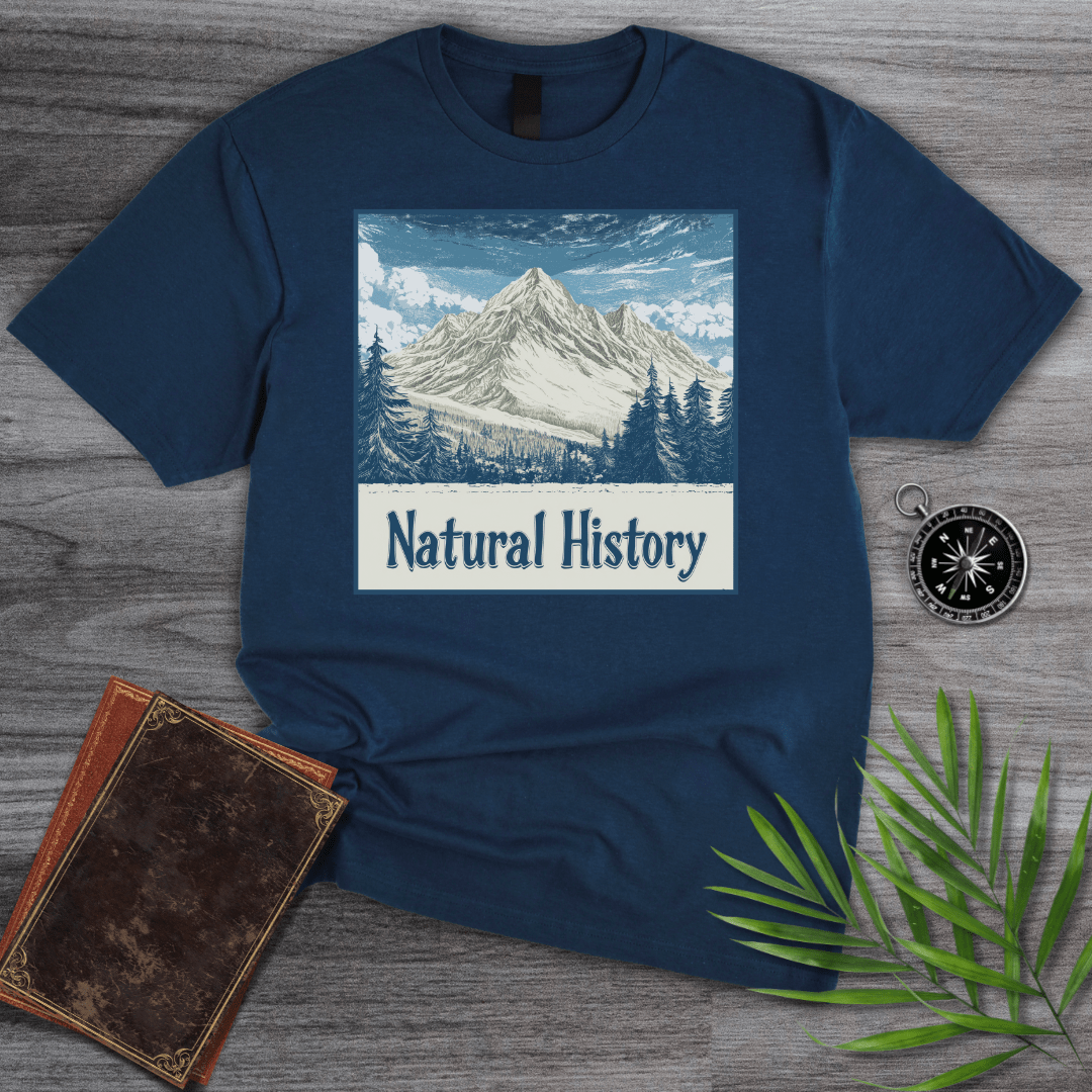 T-Shirt Navy / S Natural Historical Landscape T-Shirt