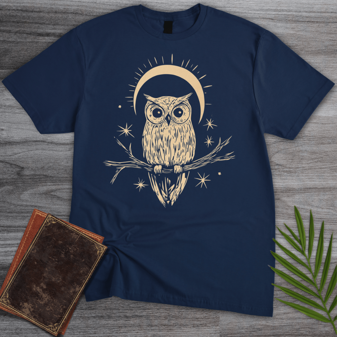 T-Shirt Navy / S Night Owl Moonlight T-Shirt
