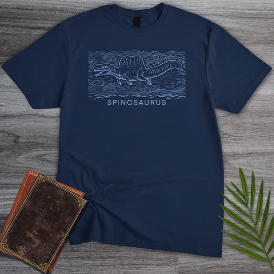 T-Shirt Navy / S Night Sail Spinosaurus T-Shirt