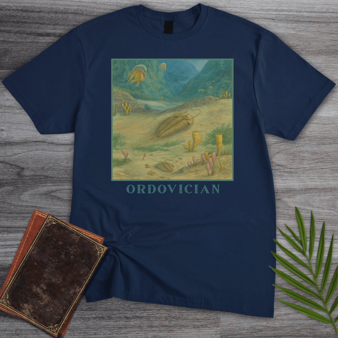 T-Shirt Navy / S Ordovician Seafloor T-Shirt