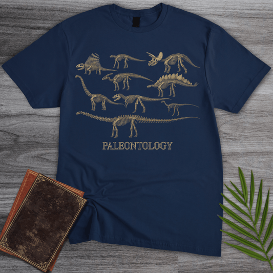 T-Shirt Navy / S Paleontology: A Gallery in Bone T-Shirt