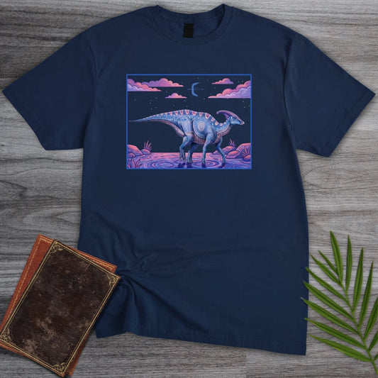 T-Shirt Navy / S Parasaurolophus Dream T-Shirt