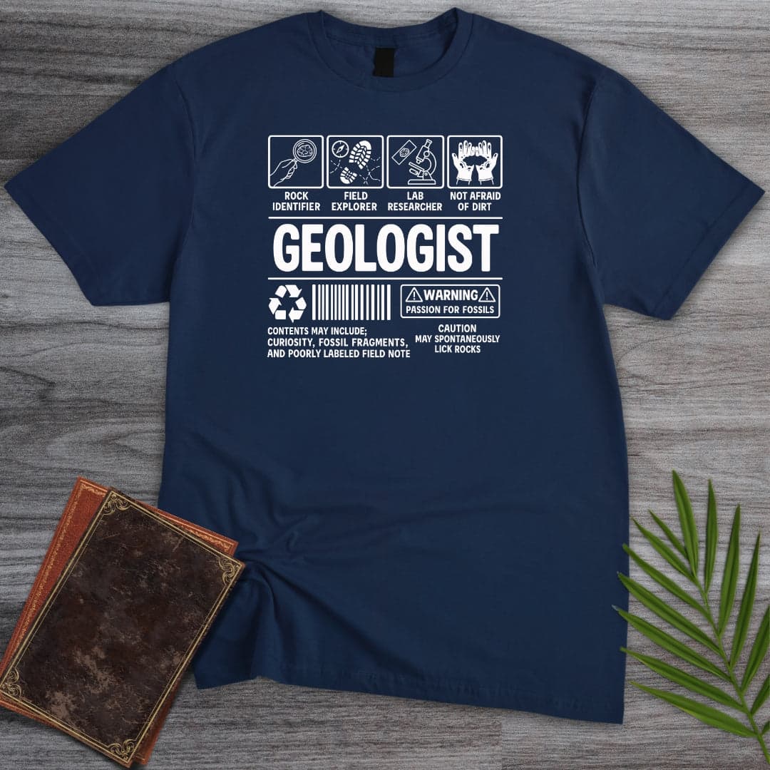 T-Shirt Navy / S Passion for Geology T-Shirt