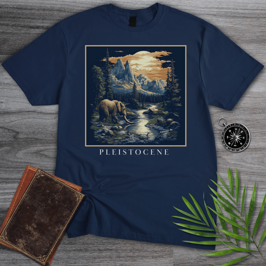 T-Shirt Navy / S Pleistocene Archaic Elephant Valley T-Shirt