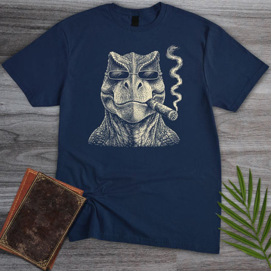 T-Shirt Navy / S Prehistoric Cigar T-Shirt