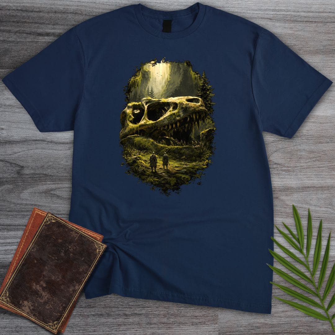 T-Shirt Navy / S Prehistoric Mossy Remains T-Shirt