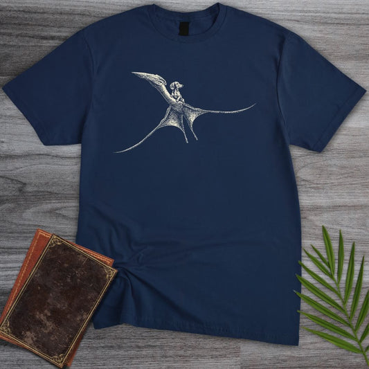 T-Shirt Navy / S Prehistoric Puppy Adventure T-Shirt