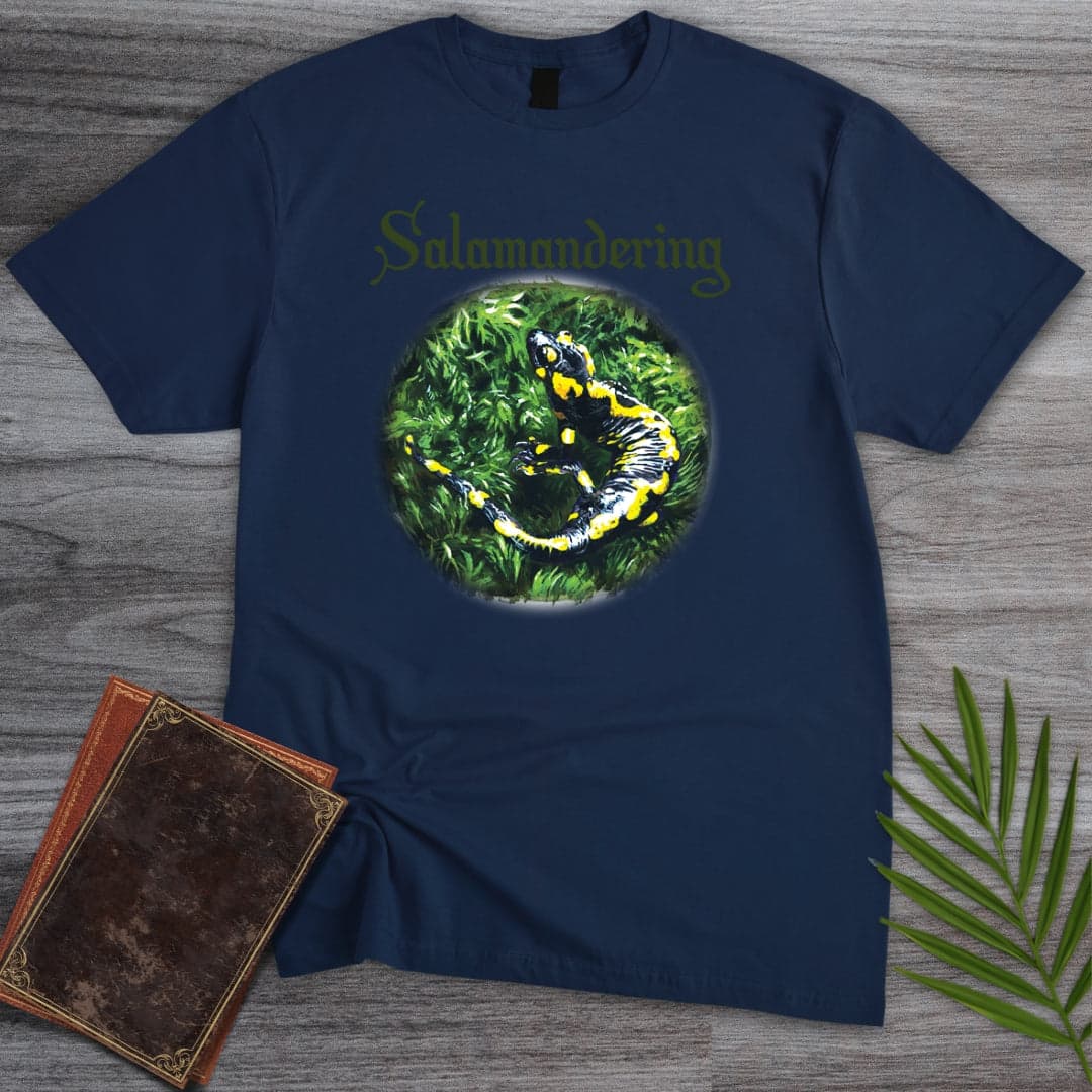 T-Shirt Navy / S Salamandering T-Shirt (Doobie)