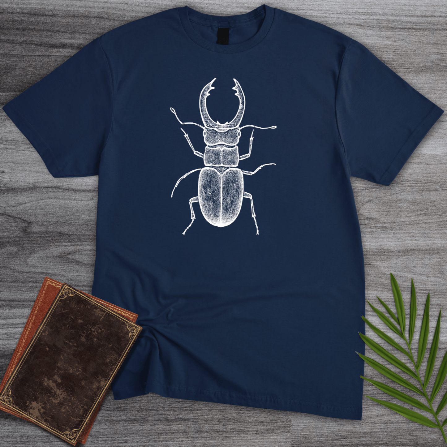 T-Shirt Navy / S Scientific Vintage Beetle T-Shirt