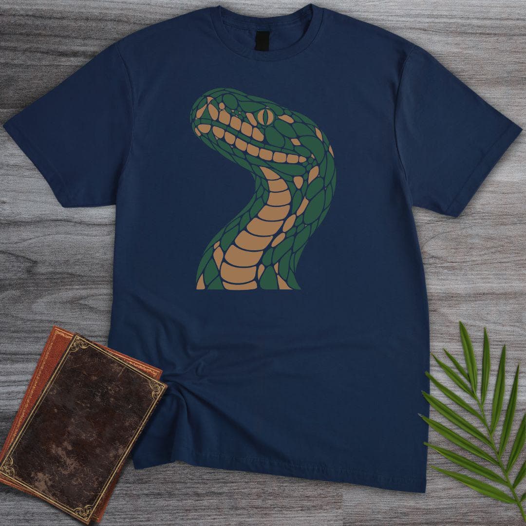 T-Shirt Navy / S Snake Mosaic T-Shirt