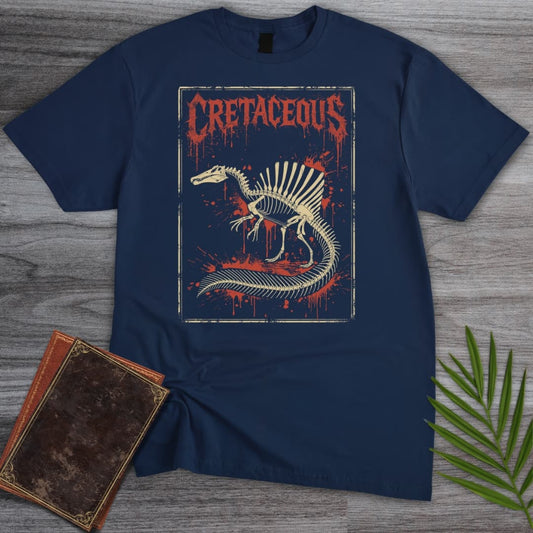 T-Shirt Navy / S Spinosaurus Cretaceous Horror T-Shirt