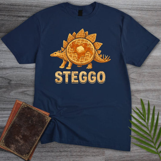T-Shirt Navy / S Steggo Waffles T-Shirt