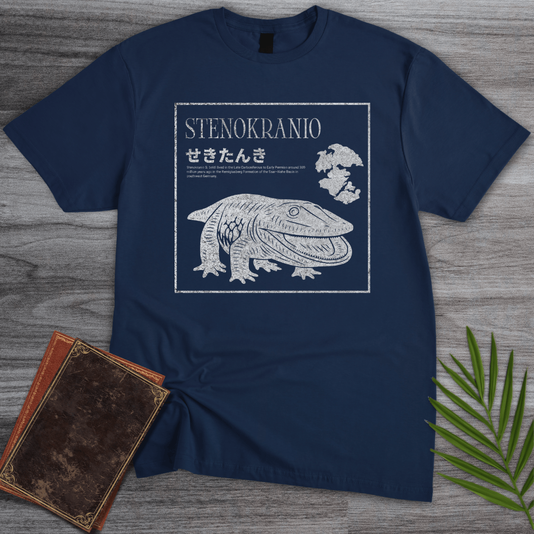 T-Shirt Navy / S Stenokranio The Swamp Lord T-Shirt
