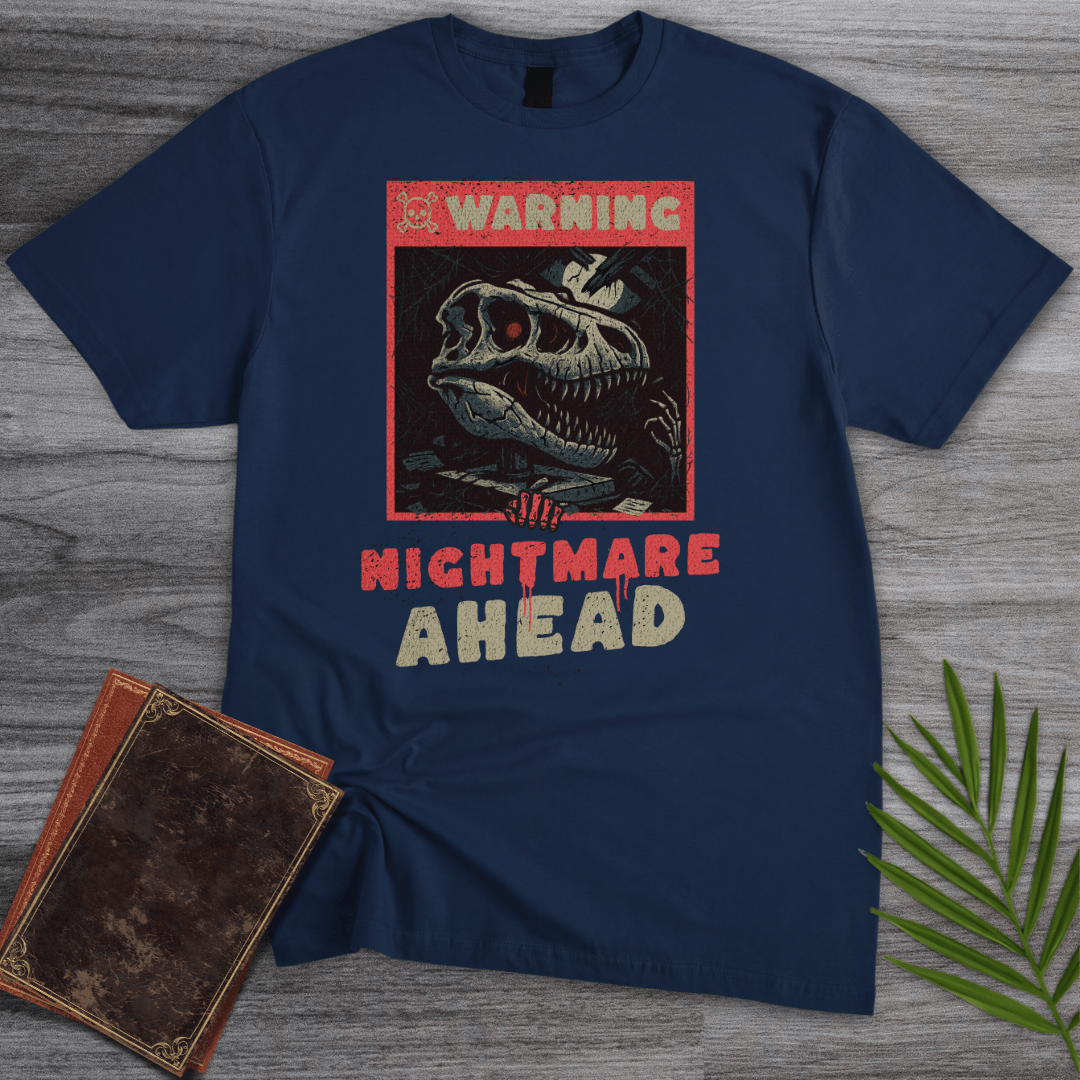 T-Shirt Navy / S T.Rex Nightmare Ahead T-Shirt