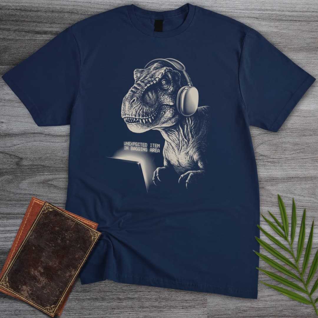 T-Shirt Navy / S T. Rex Self-Checkout T-Shirt