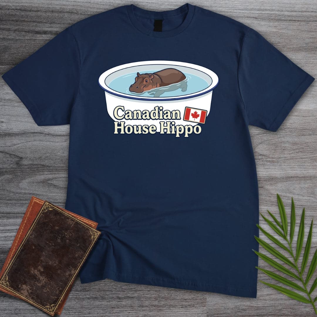 T-Shirt Navy / S The Canadian House Hippo T-Shirt