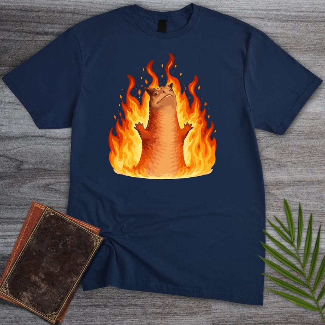 T-Shirt Navy / S The Fire Carnotaurus T-Shirt