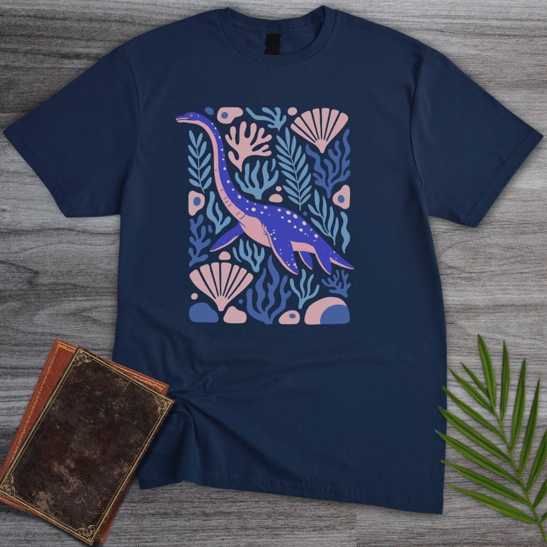 T-Shirt Navy / S The Loch Ness Plesiosaurus T-Shirt